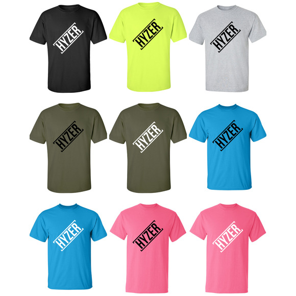 Disc Golf T Shirt Discgolf HYZER Discgolfer Discgolfing Shirt - Picture 2 of 16